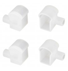 Набор заглушек для профиля с отверстием Arlight 040853 WPH