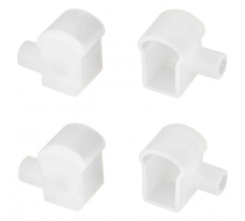 Набор заглушек для профиля с отверстием Arlight 040853 WPH