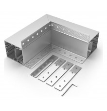 Соединитель угловой L-образный накладной Arlight 030136 S-LUX