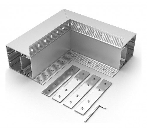 Соединитель угловой L-образный накладной Arlight 030136 S-LUX