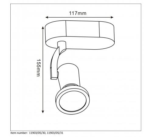 Спот Lucide 11903/05/30 Jaster-Led