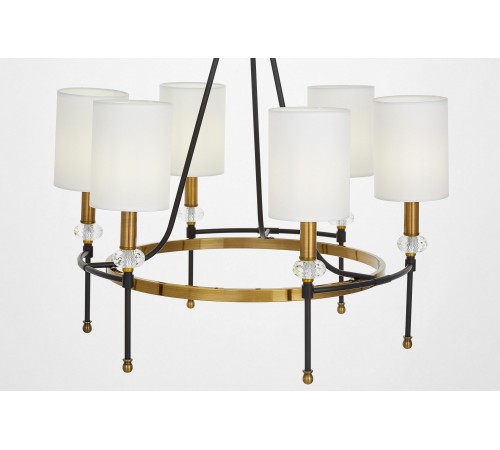 Люстра на штанге LUMINA DECO LDP 1229-6 MD RODEZIO