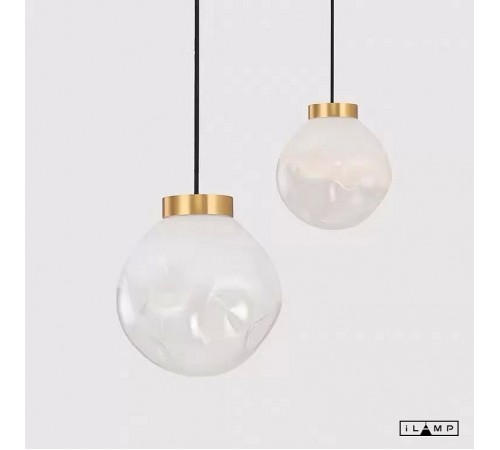 Подвесной светильник iLamp 8648P/L GL-WH Pear