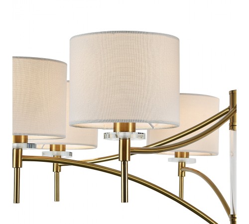 Подвесная люстра Indigo 13031/8P Brass Boheme