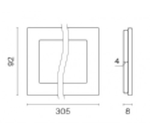 Рамка на 4 поста Voltum VLS110408 S70