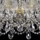 Подвесная люстра Bohemia Ivele Crystal 1411/12+6/240/G 1411