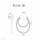 Бра iLedex W2150 BR Cross