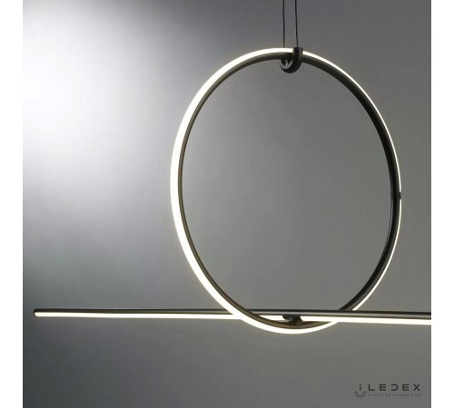 Подвесной светильник iLedex 10339P/A2-35W-3000K BK-WH Zoom