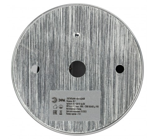 Накладной светильник Эра OL1 GU10 SL/CH