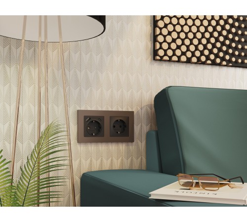 Рамка на 5 постов Ambrella Volt AF220635 Techno