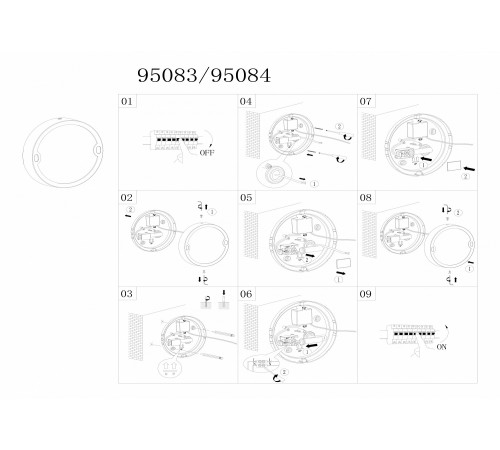 Накладной светильник Eglo 95083 Alfena-R