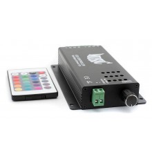 Контроллер-регулятор цвета RGB с пультом ДУ SWG IR-RGB-12A-music IR