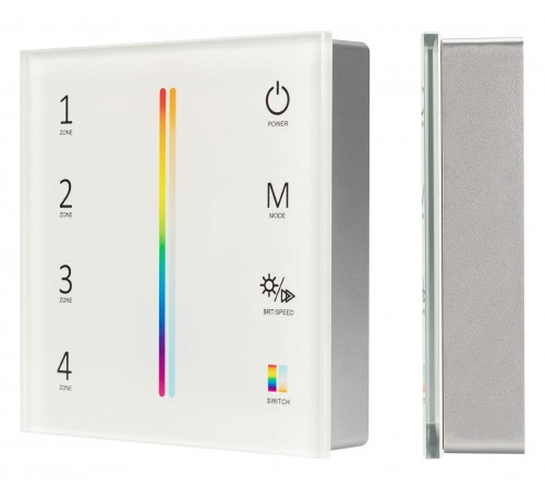 Панель-регулятора цвета RGBW  сенсорный накладной Arlight 028309 SMART