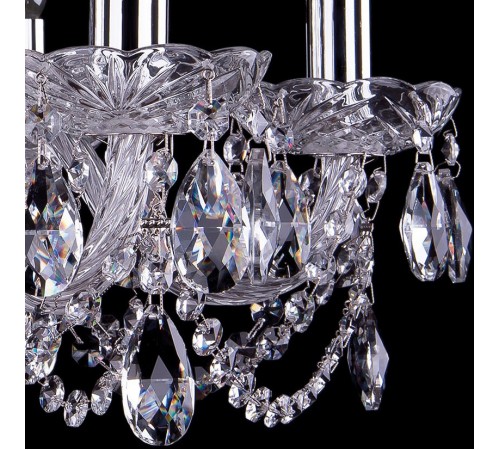 Подвесная люстра Bohemia Ivele Crystal 1402/6/195/Ni 1402