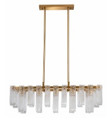 Люстра на штанге Indigo 12027/10PL Brass Brina