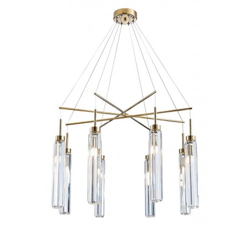 Подвесная люстра Newport 4524+4/S gold 4520