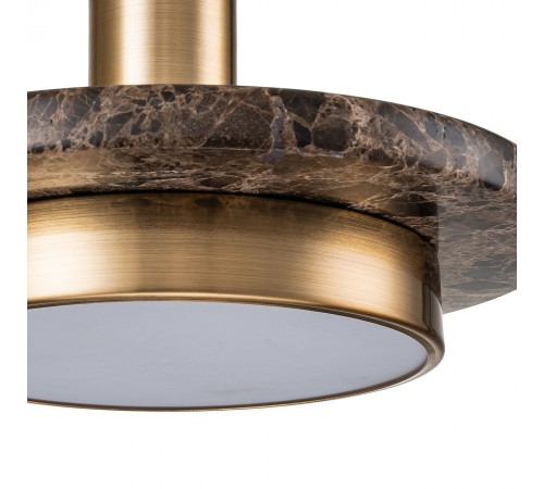 Подвесной светильник Escada 10260/1LED Brown marble Torano
