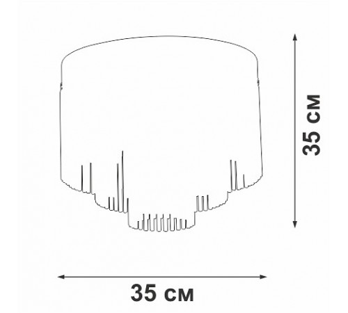 Потолочная люстра Vitaluce V53570-8/7PL V53570