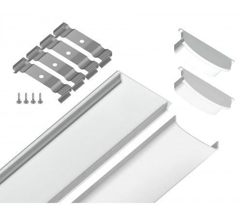 Профиль накладной гибкий Ambrella Light GP1600WH GP