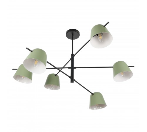 Люстра на штанге MyFar MR2281-6С Clementine