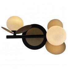 Бра iLedex W4641-2 MBK+SGD Savage