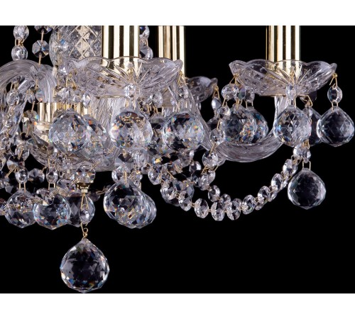 Подвесная люстра Bohemia Ivele Crystal 1402/5/141/G/Balls 1402