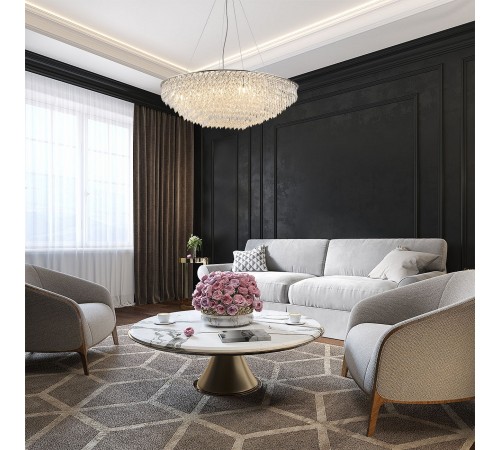 Подвесная люстра Indigo 12028/12P Chrome Intrigo