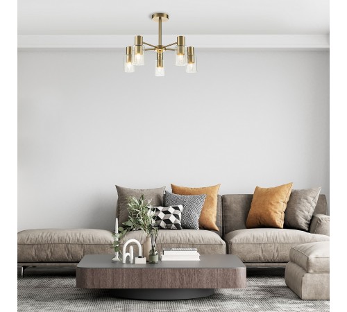 Люстра на штанге Escada 2120/5P Gold Diversity