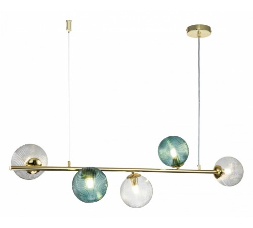 Подвесной светильник Indigo 11032/5PL Gold Selva