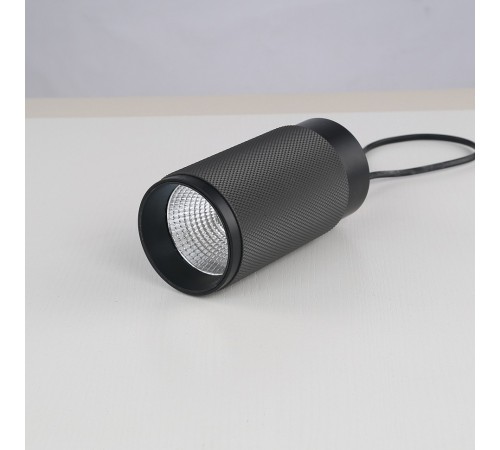 Накладной светильник iLedex 1954-10W-3000K-36 BK+GRP Delta