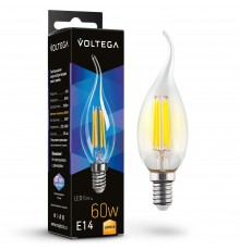 Лампа светодиодная Voltega 7209 Candle wind 6W
