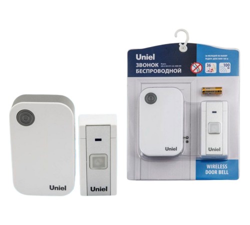 Звонок беспроводной Uniel UL-00006432 UDB