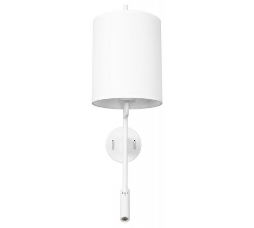 Бра с подсветкой Loft it 10253W/B White Ritz