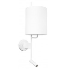 Бра с подсветкой Loft it 10253W/B White Ritz