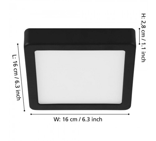 Накладной светильник Eglo 900586 Fueva 5