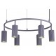 Подвесная люстра Moderli V11069-6P Cora