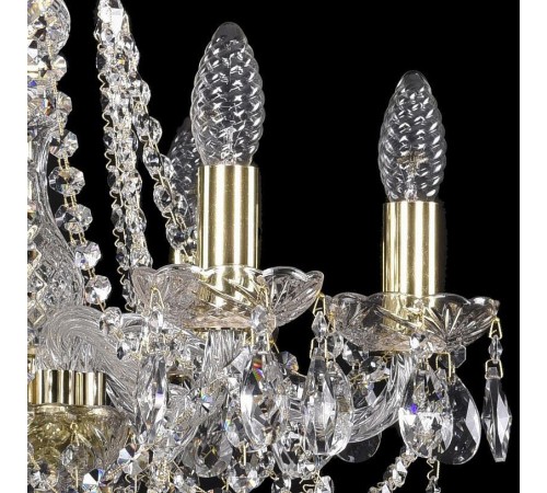 Подвесная люстра Bohemia Ivele Crystal 1413/6/165/G 1413