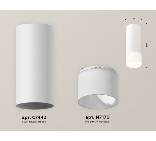 Накладной светильник Ambrella Light XS7442016 XS