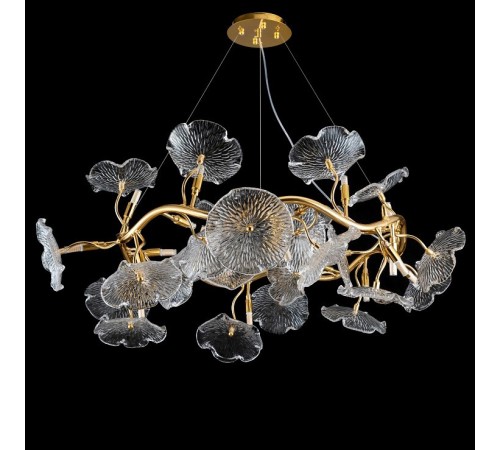 Подвесная люстра iLamp 9070-D800 GD Savage