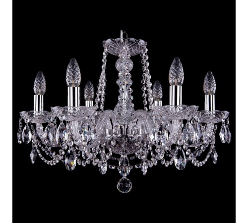 Подвесная люстра Bohemia Ivele Crystal 1402/6/195/Ni 1402
