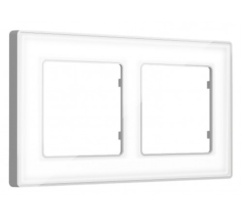 Рамка на 2 поста Ambrella Volt AF580132 Arctic