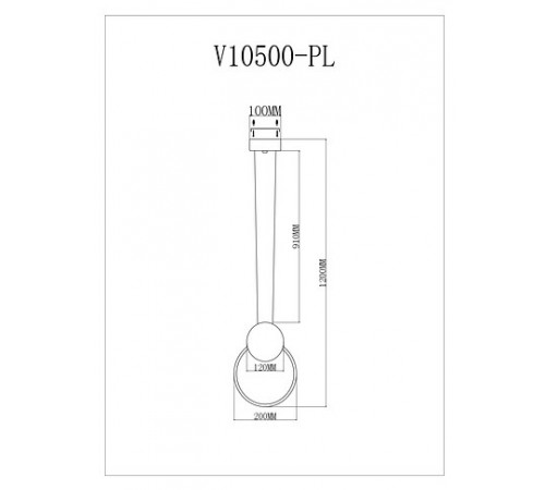 Подвесной светильник Moderli V10500-PL Store