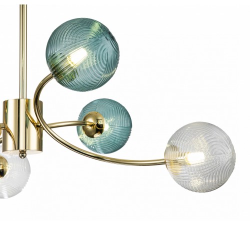 Люстра на штанге Indigo 11032/6R Gold Selva