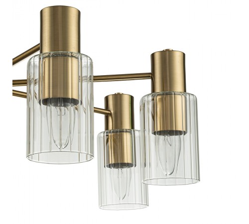 Люстра на штанге Escada 2120/7P Gold Diversity