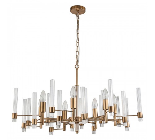 Подвесная люстра Indigo 11040/7P Brass Favara