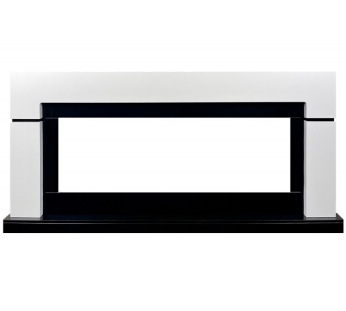 Каминокомплект Lindos 42 SFT - Серый мрамор (Ширина 1470мм) с очагом Vision 42 LED