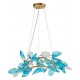 Подвесная люстра Indigo 11043/6P Blue Olivo