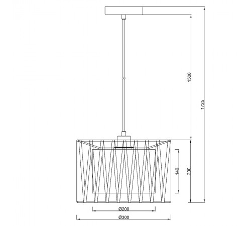 Подвесной светильник Escada 10181/1S Zambeze