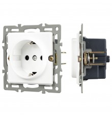 Розетка с заземлением, без рамки Arlight 43739 SCT