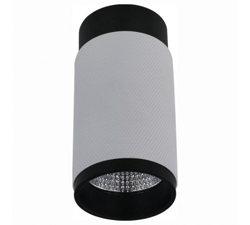 Накладной светильник iLedex 1954-10W-3000K-36 BK+WH Delta